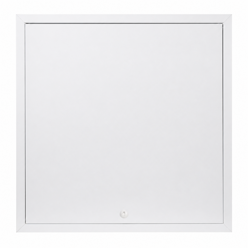 Trappe métal laquée « batteuse à clé » – 600×600