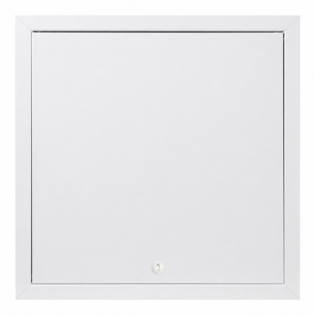 Trappe métal laquée « batteuse à clé » – 800×800