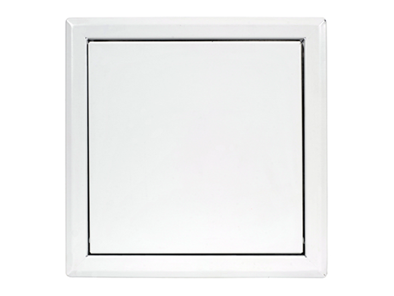 Trappe métal laquée « pousser-lâcher » – 600×600