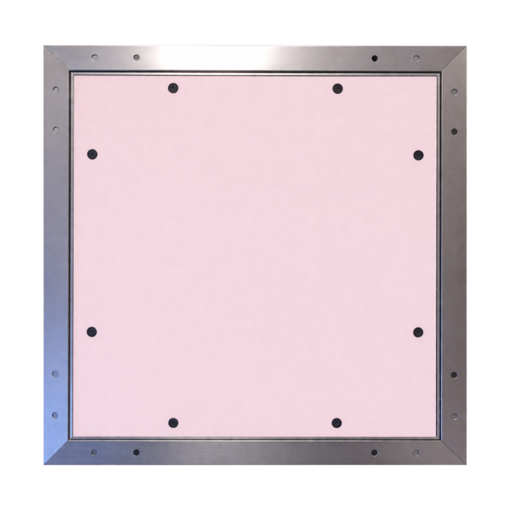 Trappe coupe-feu plafond EI30 – 500×500 (Laine de Roche)