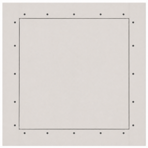 trappe coupe feu ei60 40mm avec capot - 1000x1000