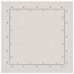 trappe coupe feu ei60 40mm avec capot - 1000x1000